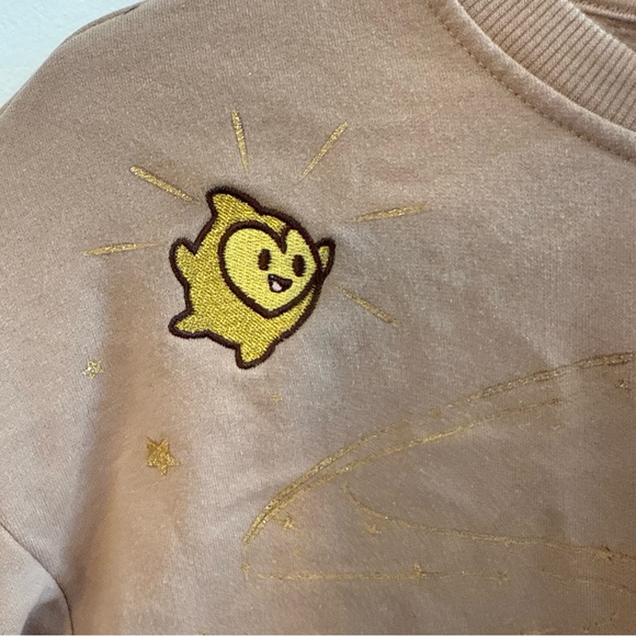 Disney Tan Sweatshirt with Purple and Gold Design - Picture 7 of 14